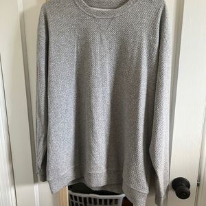 Lululemon All Yours Crew Bubble Dot Grey 12